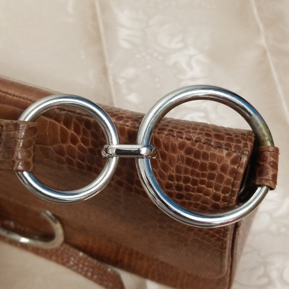 🎉HOST PICK🎉Stuart Weitzman Omallet Alligator calf bag - Picture 6 of 8